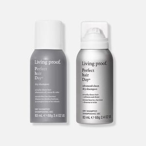 Set of 2 Living Proof Dry Shampoo Advanced Clean Travel set - NEW!